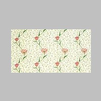 'Garden tulip' textile design by William Morris, produced by Morris & Co in 1885..jpg